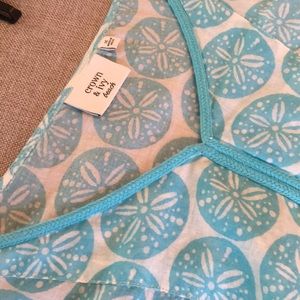 Crown ivy sandollar tunic top